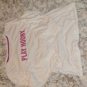 Kate Spade medium lounge wear White Pink Tpp T Shirt Style